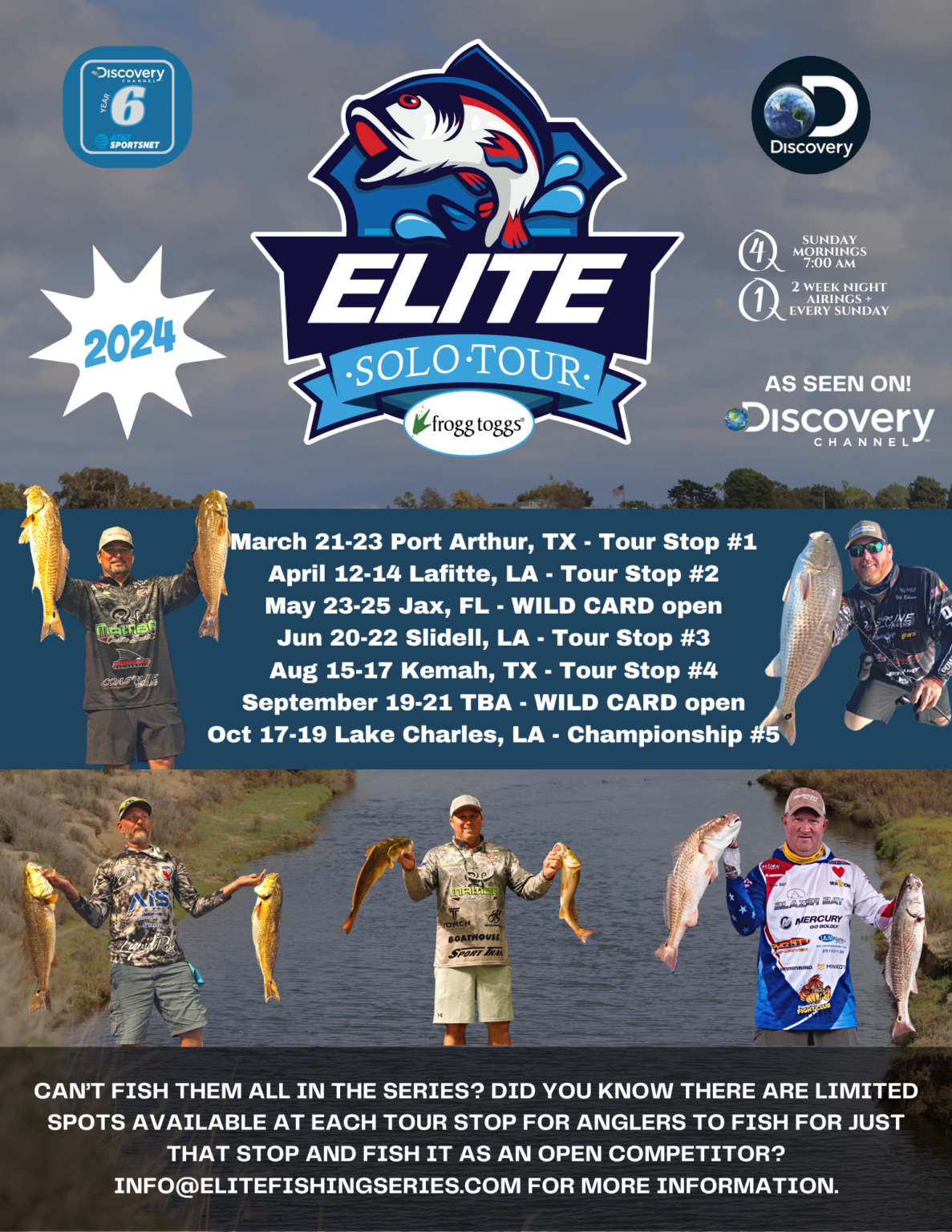 Solo Tour Stop 3 - Elite Redfish Series